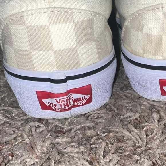 Checkered Slide On Vans WMNS 6.5 - Picture 3 of 4